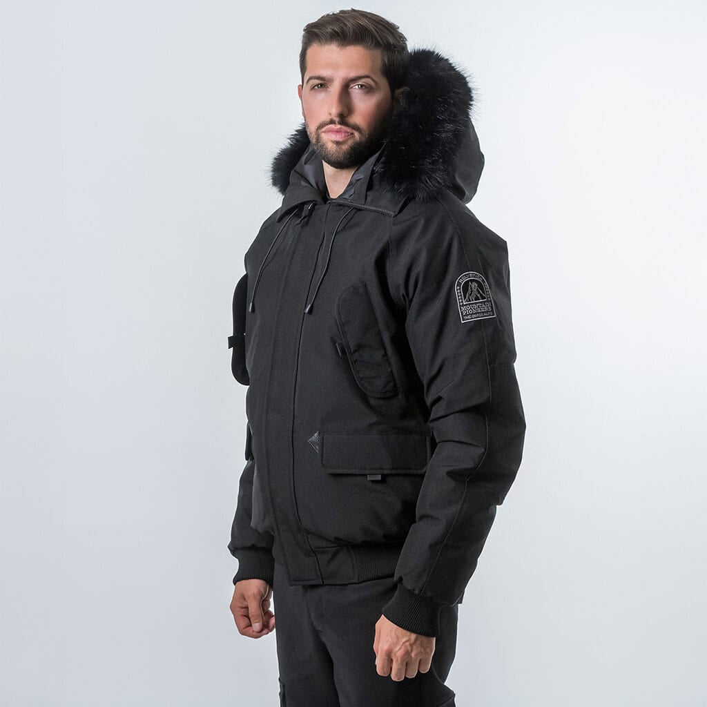 Doudoune Wilson Fourrure Noir