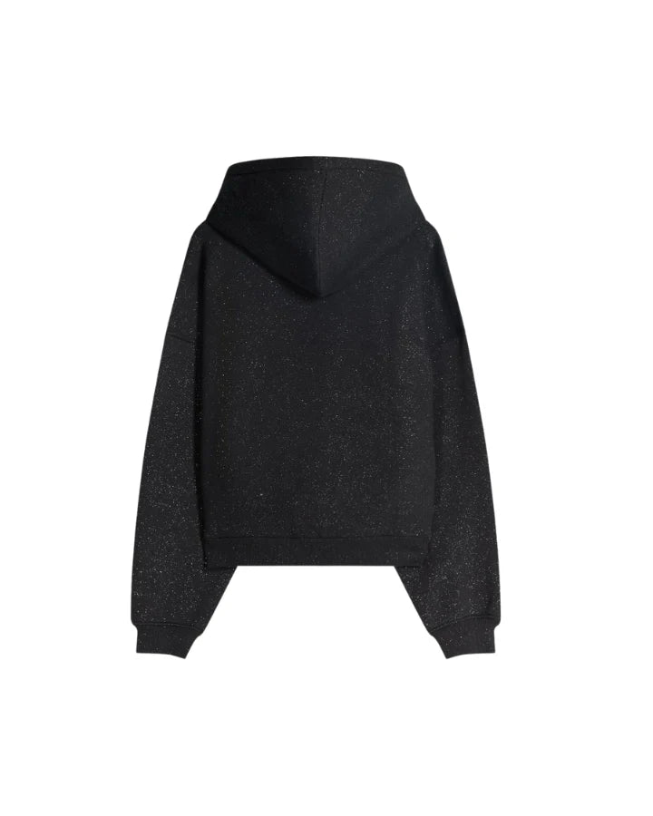 Hoodie Strass Noir