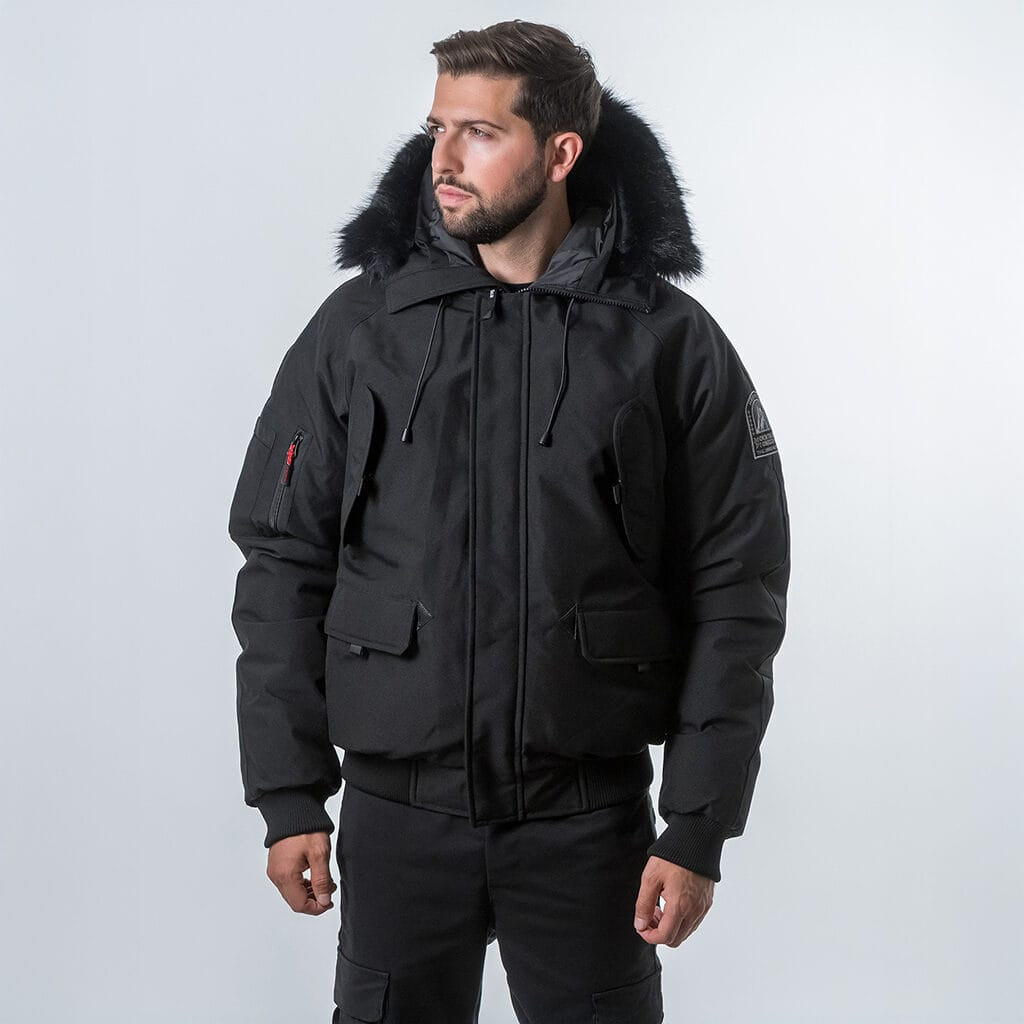 Doudoune  Wilson Fourrure Noir